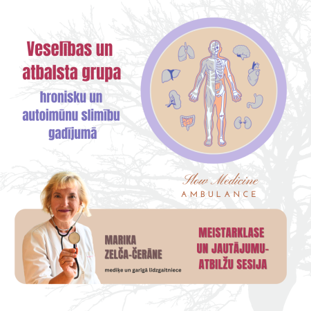 Veselības un atbalsta grupa. 2025.gada aprīlis. Stresa pārvaldība