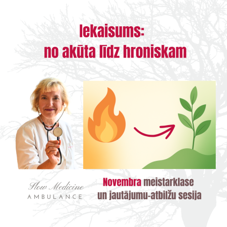 Veselības un atbalsta grupa. 2025.gada novembris. Iekaisums: cēloņi, rādītāji, risinājumi